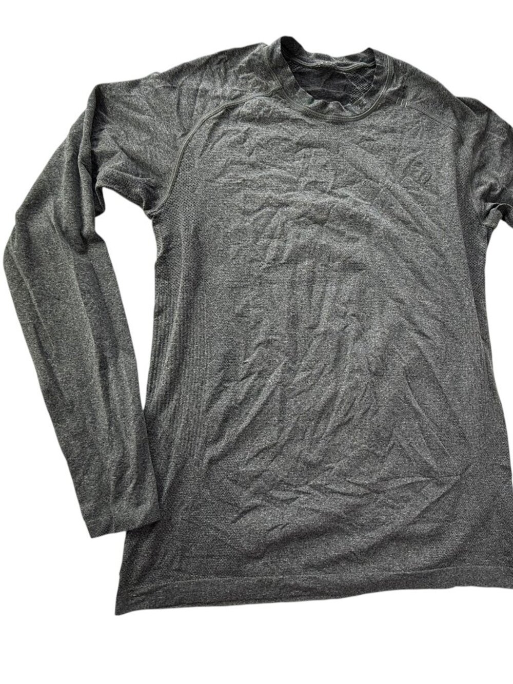 Lululemon Swiftly Gray Long Sleeve Shirt Yoga / Running / Athletic Size Men's S